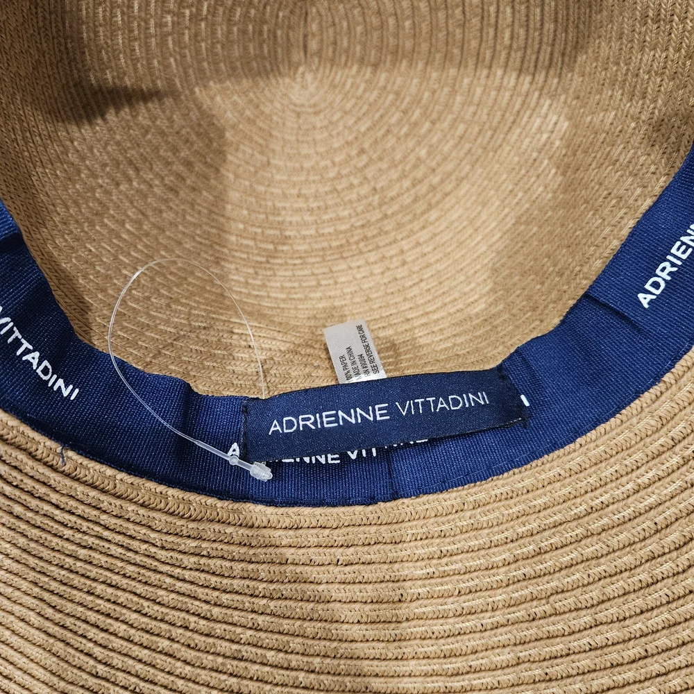 Adrienne Vittadini Strae Hat with Leopard Print Band - Picture 6 of 12